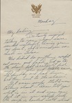 Letter, Major Rollin S. Armstrong to His Wife, Rebecca Armstrong, July 13, 1943