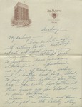 Letter, Major Rollin S. Armstrong, to His Wife, Rebecca Armstrong, August 1, 1943