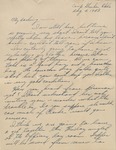 Letter, Major Rollin S. Armstrong to His Wife, Rebecca Armstrong, August 4, 1943 by Rollin S. Armstrong