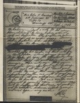 V-Mail (Victory Mail) Letter, Major Rollin S. Armstrong to His Wife, Rebecca Armstrong, September 1, 1943 by Rollin S. Armstrong
