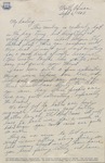 Letter, Major Rollin S. Armstrong to His Wife, Rebecca Armstrong, September 7, 1943