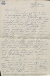 Letter, Major Rollin S. Armstrong to His Wife, Rebecca Armstrong, September 10, 1943