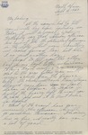 Letter, Major Rollin S. Armstrong to His Wife, Rebecca Armstrong, September 11, 1943