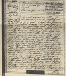 V-Mail (Victory Mail) Letter, Major Rollin S. Armstrong, September 14, 1943