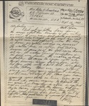V-Mail (Victory Mail) Letter, Major Rollin S. Armstrong to His Wife, Rebecca Armstrong, September 15, 1943 by Rollin S. Armstrong