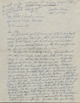 Letter, Bob McFarlane to Major Rollin S. Armstrong, October 13, 1943 by Bob McFarlane