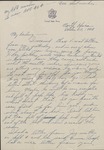 Letter, Major Rollin S. Armstrong to His Wife, Rebecca Armstrong, October 13, 1943 by Rollin S. Armstrong