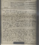 V-Mail (Victory Mail) Letter, Annie Wilson in Picayune, Mississippi to Major Rollin S. Armstrong, in North Africa, October 31, 1943