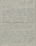 Letter, Major Rollin S. Armstrong to His Wife, Rebecca Armstrong, November 16, 1943 by Rollin S. Armstrong