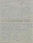 Letter, Major Rollin S. Armstrong to His Wife, Rebecca Armstrong, November 18, 1943