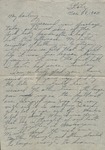 Letter, Major Rollin S. Armstrong to His Wife, Rebecca Armstrong, November 28, 1943