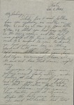 Letter, Major Rollin S. Armstrong to His Wife, Rebecca Armstrong, December 8, 1943