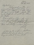 Letter, Major Rollin S. Armstrong to His Wife, Rebecca Armstrong, December 12, 1943 by Rollin S. Armstrong