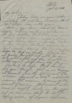 Letter, Major Rollin S. Armstrong to His Wife, Rebecca Armstrong, January 4, 1944 by Rollin S. Armstrong
