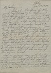 Letter, Major Rollin S. Armstrong to His Wife, Rebecca Armstrong, January 17, 1944 by Rollin S. Armstrong