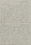 Letter, Major Rollin S. Armstrong to His Wife, Rebecca Armstrong, January 27, 1944 by Rollin S. Armstrong