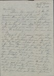 Letter, Major Rollin S. Armstrong to His Wife, Rebecca Armstrong, February 4, 1944 by Rollin S. Armstrong