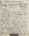 V-Mail (Victory Mail) Letter, Major Rollin S. Armstrong to His Wife, Rebecca Armstrong, February 7, 1944 by Rollin S. Armstrong