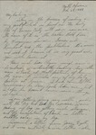 Letter, Major Rollin S. Armstrong to His Wife, Rebecca Armstrong, February 27, 1944 by Rollin S. Armstrong