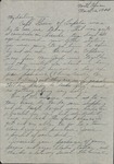 Letter, Major Rollin S. Armstrong to His Wife, Rebecca Armstrong, March 16, 1944 by Rollin S. Armstrong