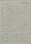 Letter, Major Rollin S. Armstrong to His Wife, Rebecca Armstrong, March 22, 1944 by Rollin S. Armstrong