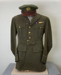 World War II Military Uniform Jacket and Hat
