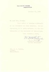 Letter, M. H. McIntyre to Rebecca Baskin, October 25, 1935