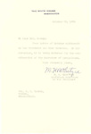 Letter, M. H. McIntyre to Rebecca Baskin, October 25, 1935