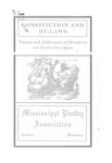 Mississippi Poultry Association constitution and by-laws