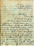 Letter, H. S. Jemison to Judge Martin; 2/6/1864 by H. S. Jemison