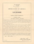 License by United States. Attorney General