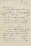 Letter, W. N. (William Neill) Bogan, Jr. To Juliette Chamberlin, October 11, 1942 by William Neill Bogan Jr.