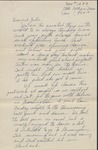 Letter, W. N. (William Neill) Bogan, Jr. To Juliette Chamberlin, November 1, 1942 by William Neill Bogan Jr.
