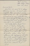 Letter, W. N. (William Neill) Bogan, Jr. To Juliette Chamberlin, November 22, 1942 by William Neill Bogan Jr.