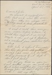 Letter, W. N. (William Neill) Bogan, Jr. To Juliette Chamberlin, April 27, 1943