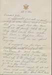 Letter, W. N. (William Neill) Bogan, Jr. To Juliette Chamberlin, February 7, 1944 by William Neill Bogan Jr.