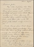 Letter, W. N. (William Neill) Bogan, Jr. To Juliette Chamberlin, July 28, 1944