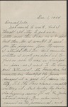 Letter, W. N. (William Neill) Bogan, Jr. To Juliette Chamberlin, December 1, 1944 by William Neill Bogan Jr.