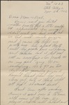 Letter, W. N. (William Neill) Bogan, Jr. To His Parents, November 22, 1942