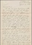 Letter, W. N. (William Neill) Bogan, Jr. To His Dad, April 26, 1943