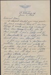 Letter, W. N. (William Neill) Bogan, Jr. to His Mother, Catherine F. Bogan, June 08, 1943