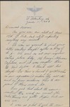 Letter, W. N. (William Neill) Bogan, Jr. To Mother, June 11, 1943 by William Neill Bogan Jr.