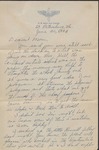 Letter, W. N. (William Neill) Bogan, Jr. to His Mother, Catherine F. Bogan, June 20, 1943