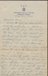 Letter, W. N. (William Neill) Bogan, Jr. to His Mother, Catherine F. Bogan, October 27, 1943