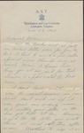 Letter, W. N. (William Neill) Bogan, Jr. to His Mother, Catherine F. Bogan, November 28, 1943
