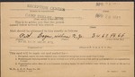 Postcard, Notice of Arrival , Pvt. William N. (W. N.) Bogan, Jr., from Camp Shelby, April 28, 1943 by William Neill Bogan Jr.
