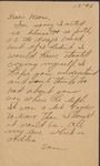 Postcard, W. N. (William Neill) Bogan, Jr. to His Mom, April 28, 1943