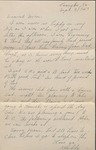 Letter, W. N. (William Neill) Bogan, Jr. to His Mother, Catherine F. Bogan, September 9, 1943