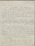 Letter, W. N. (William Neill) Bogan, Jr. to His Father, W. N. Bogan, Sr., October 9, 1943 by William Neill Bogan Jr.