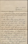 Letter, W. N. (William Neill) Bogan, Jr. to His Family, November 11, 1944 by William Neill Bogan Jr.